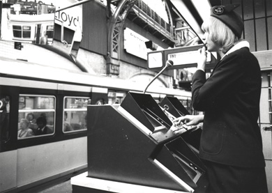 Aufsicht am Hauptbahnhof