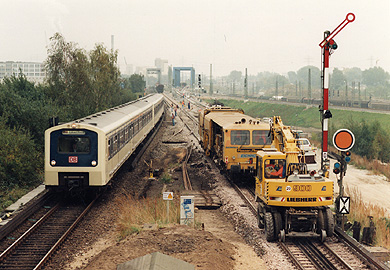 Baustelle Rothenburgsort. Foto Heimann