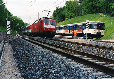 Probefahrt zwischen Bergedorf und Reinbek. Foto Heimann