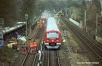 Bauarbeiten zwischen Friedrichsberg und Wandsbeker Chaussee