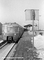 Rundspiegel auf dem Bahnsteig Rothenburgsort